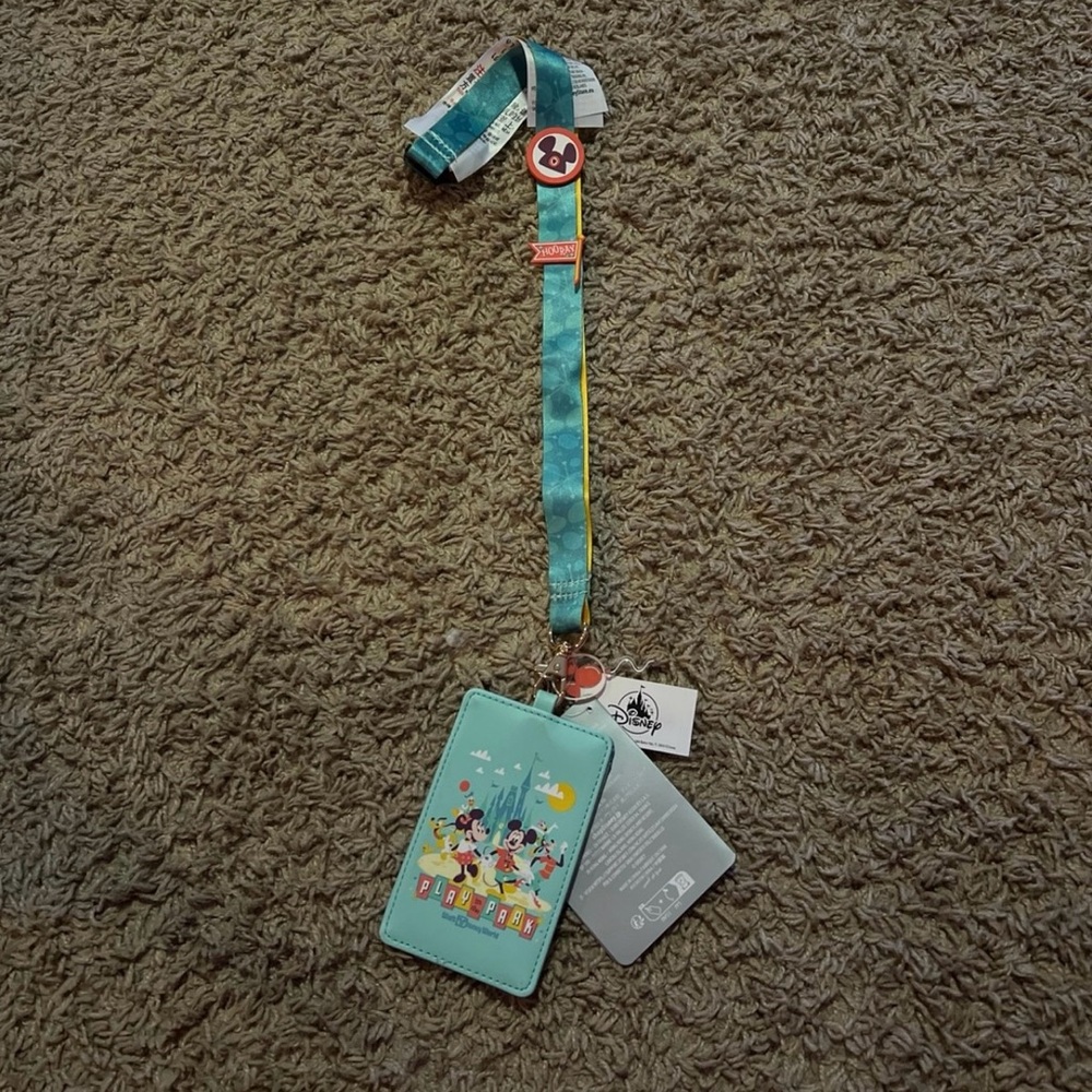 Disney Lanyard with ID Card Holder